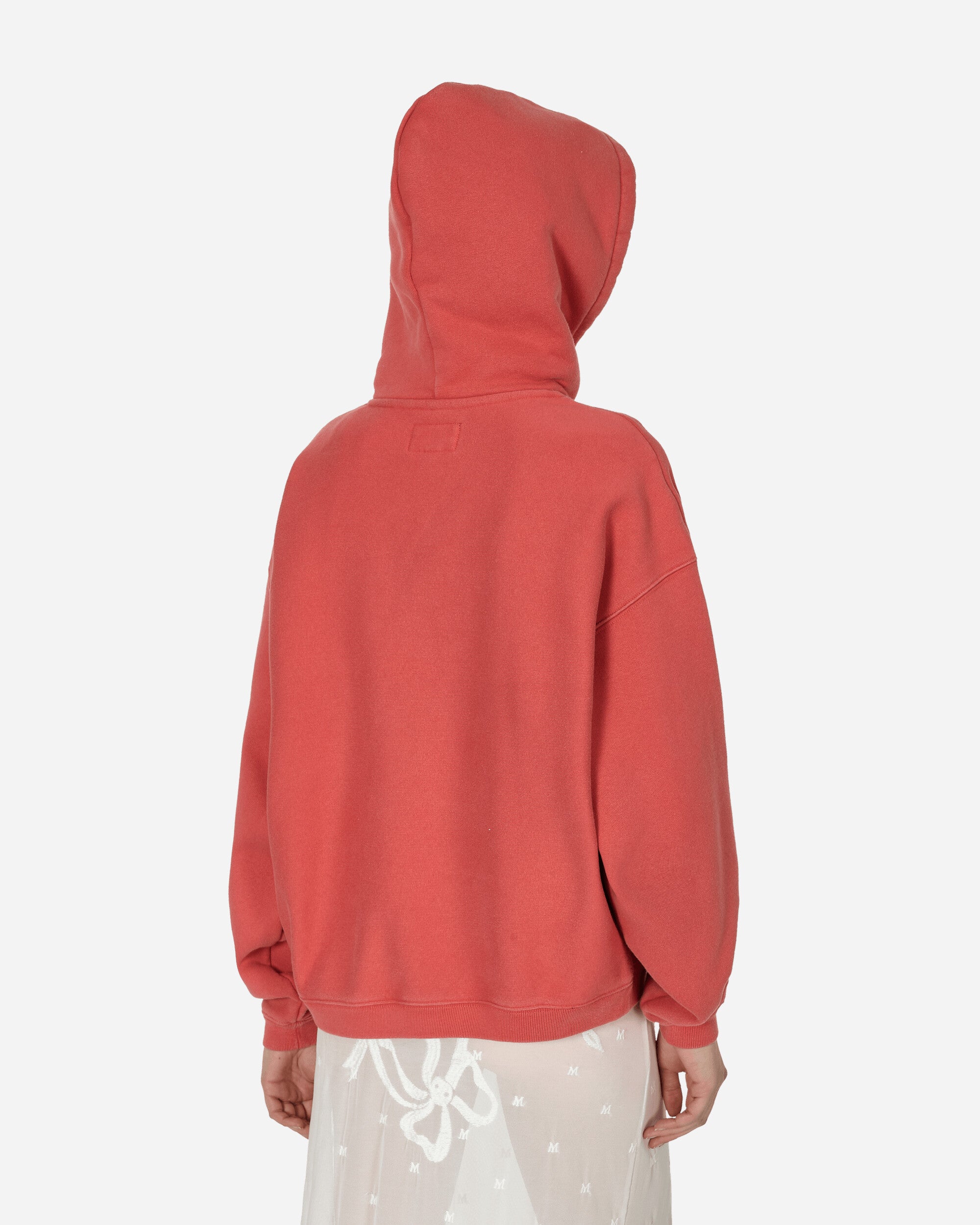 Stüssy Stussy Intl Relaxed Hood Washed Red Sweatshirts Hoodies 118550 2587