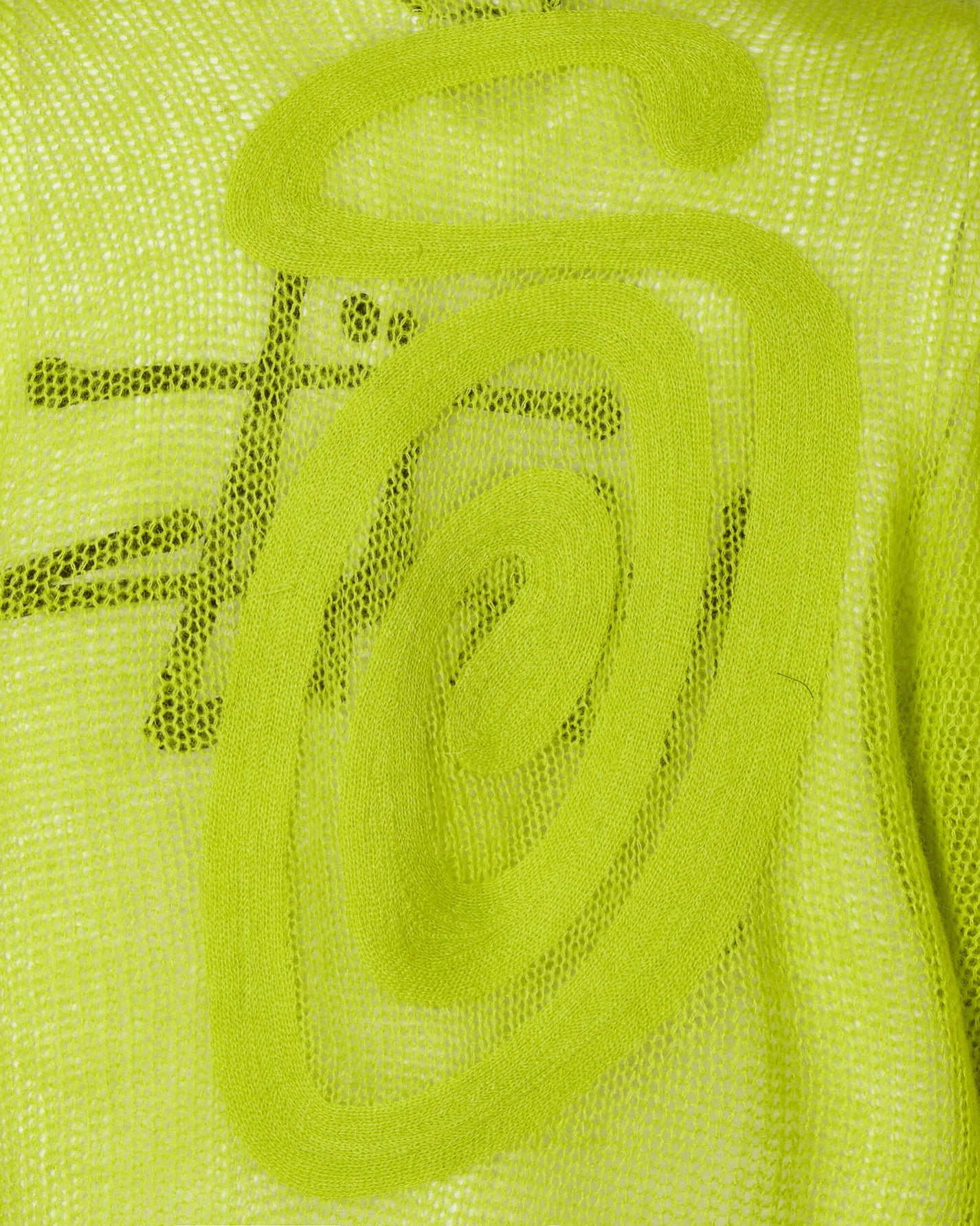 Stüssy S Loose Knit Sweater Lime Knitwears Sweaters 117205 LIME