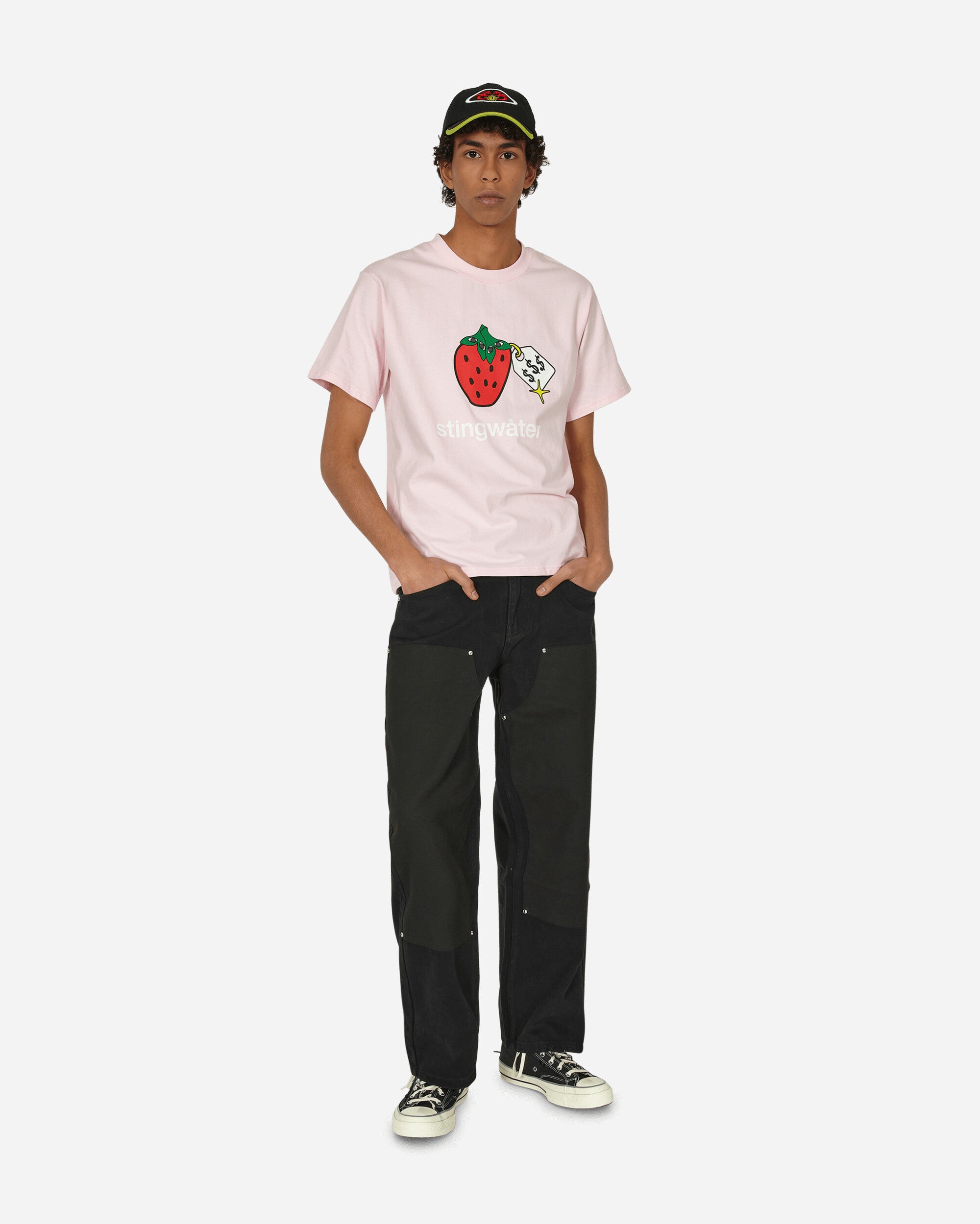 Stingwater V Speshal Organic Strawberry T Shirt Pink T-Shirts Shortsleeve VSPESHTEE PINK