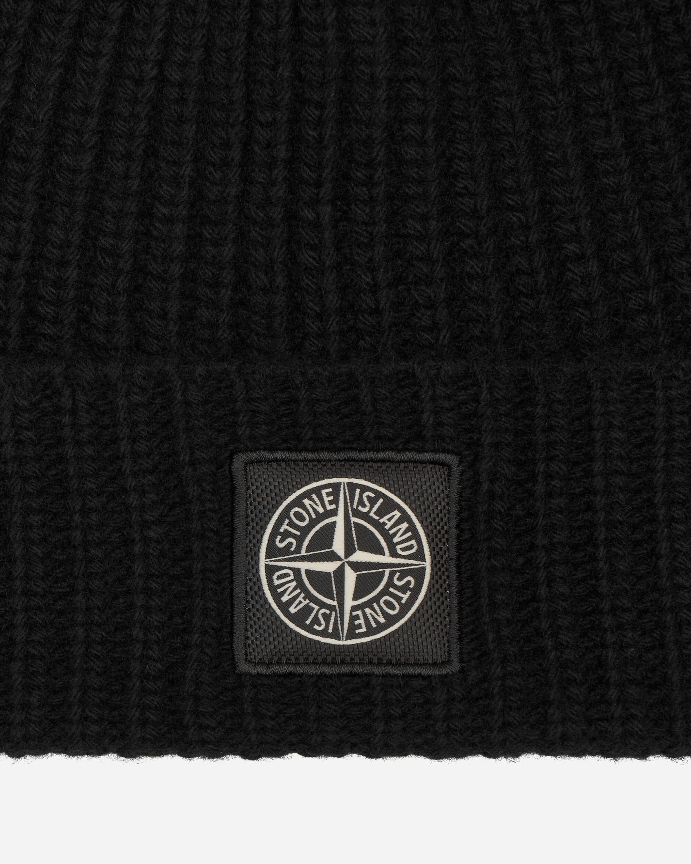 Stone Island Wool Beanie Black Hats Beanies 8115N10B5 A0029