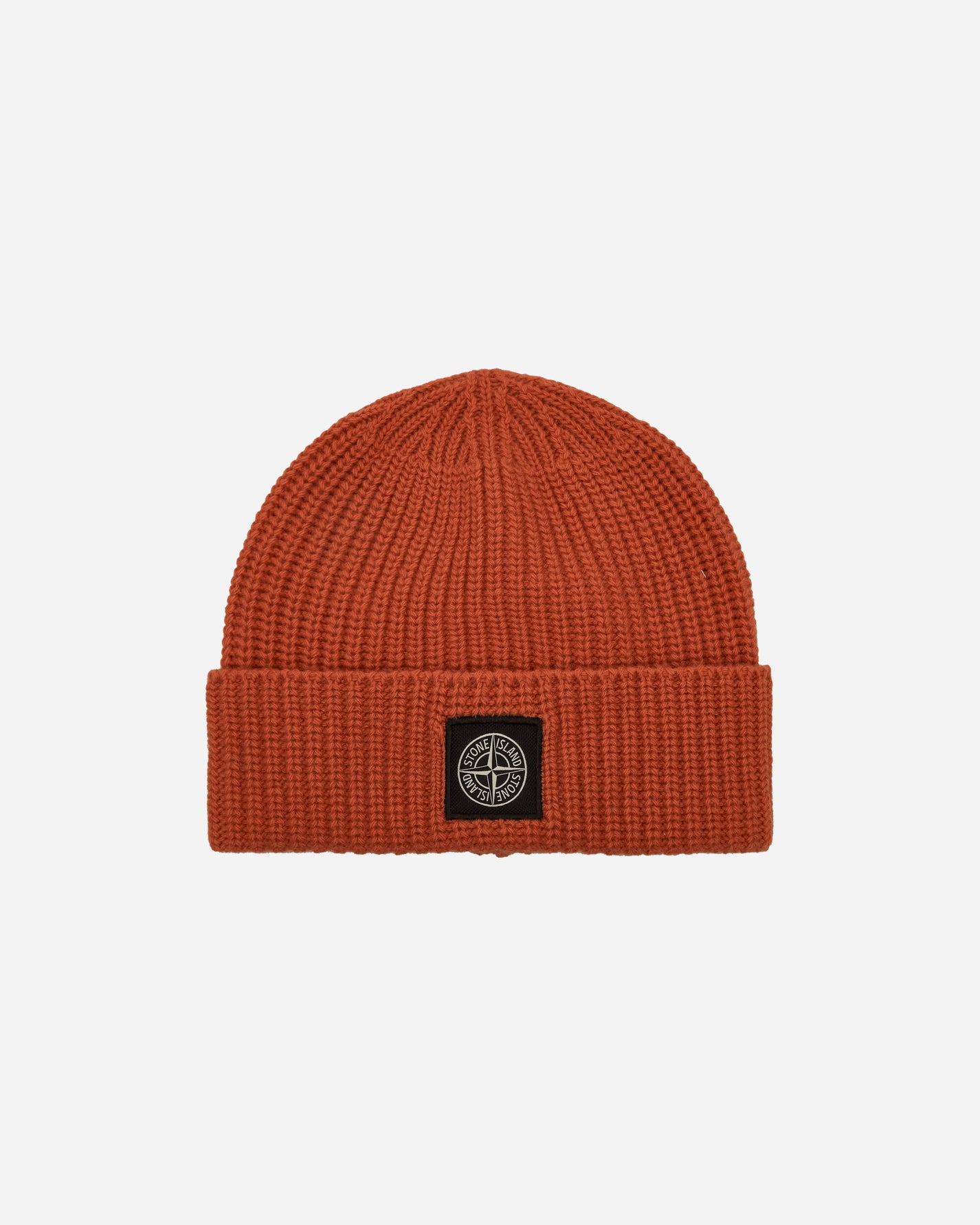 Stone Island Wool Beanie Orange Hats Beanies 8115N10B5 V0032