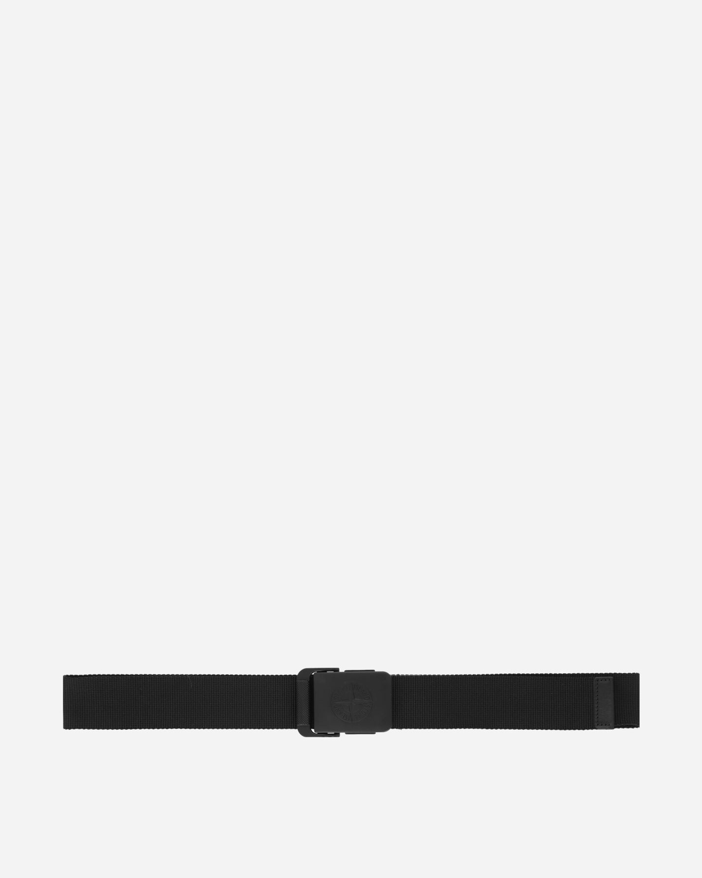 Stone Island Logo Belt Black Belts Belt 811594873 V0029