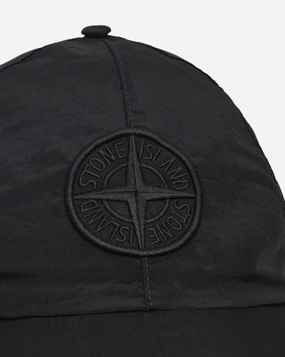 Stone Island Nylon Metal Logo Hat Black Hats Caps 811599576 A0029