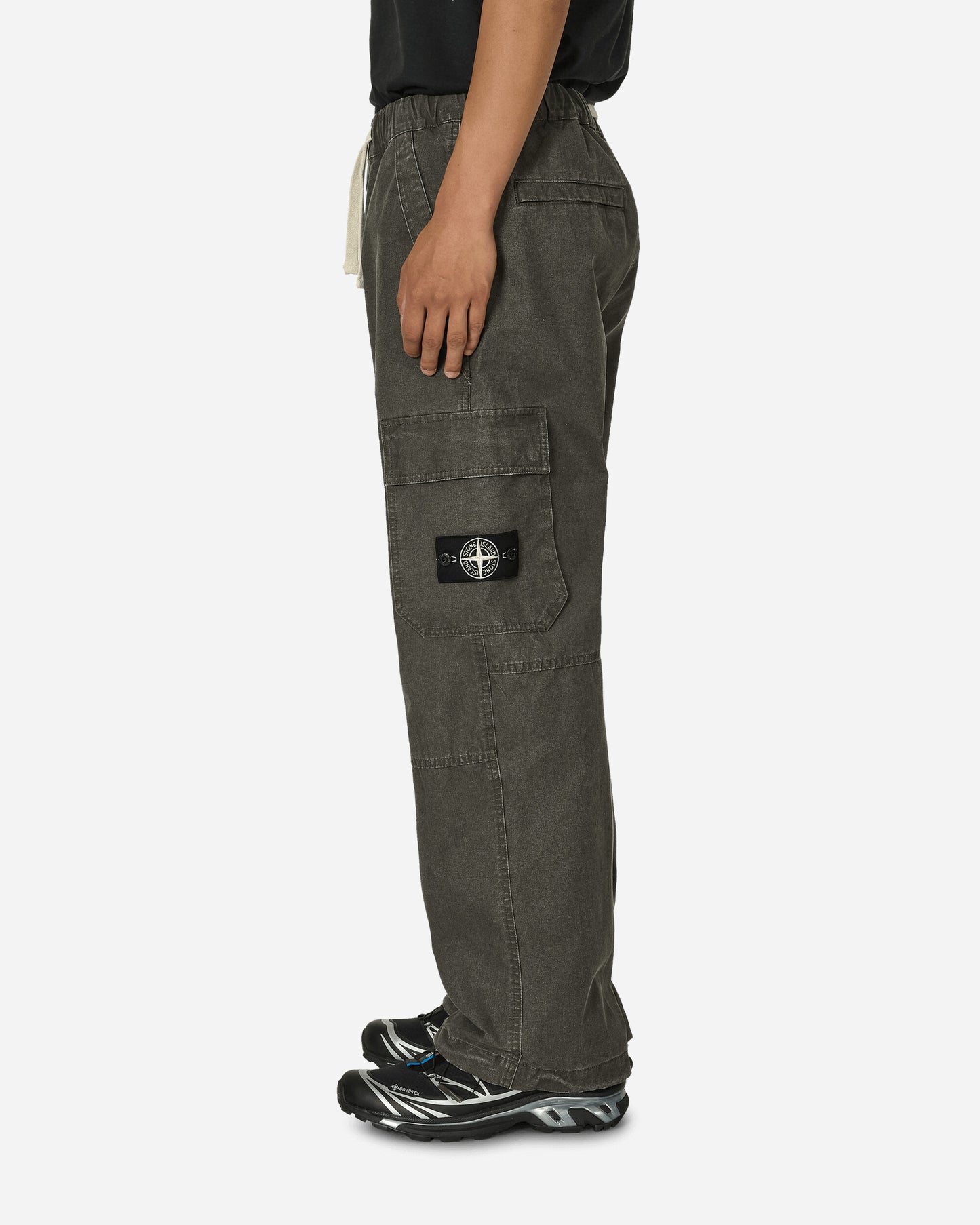 Stone Island Closed Loop Cargo Pants Lead Grey Pants Cargo 8115332T1 V0062