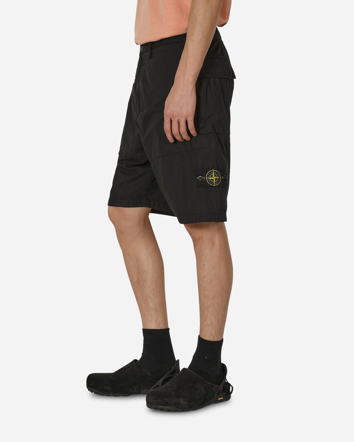 Stone Island Bermuda Comfort Black Shorts Short 8015L1603 V0029