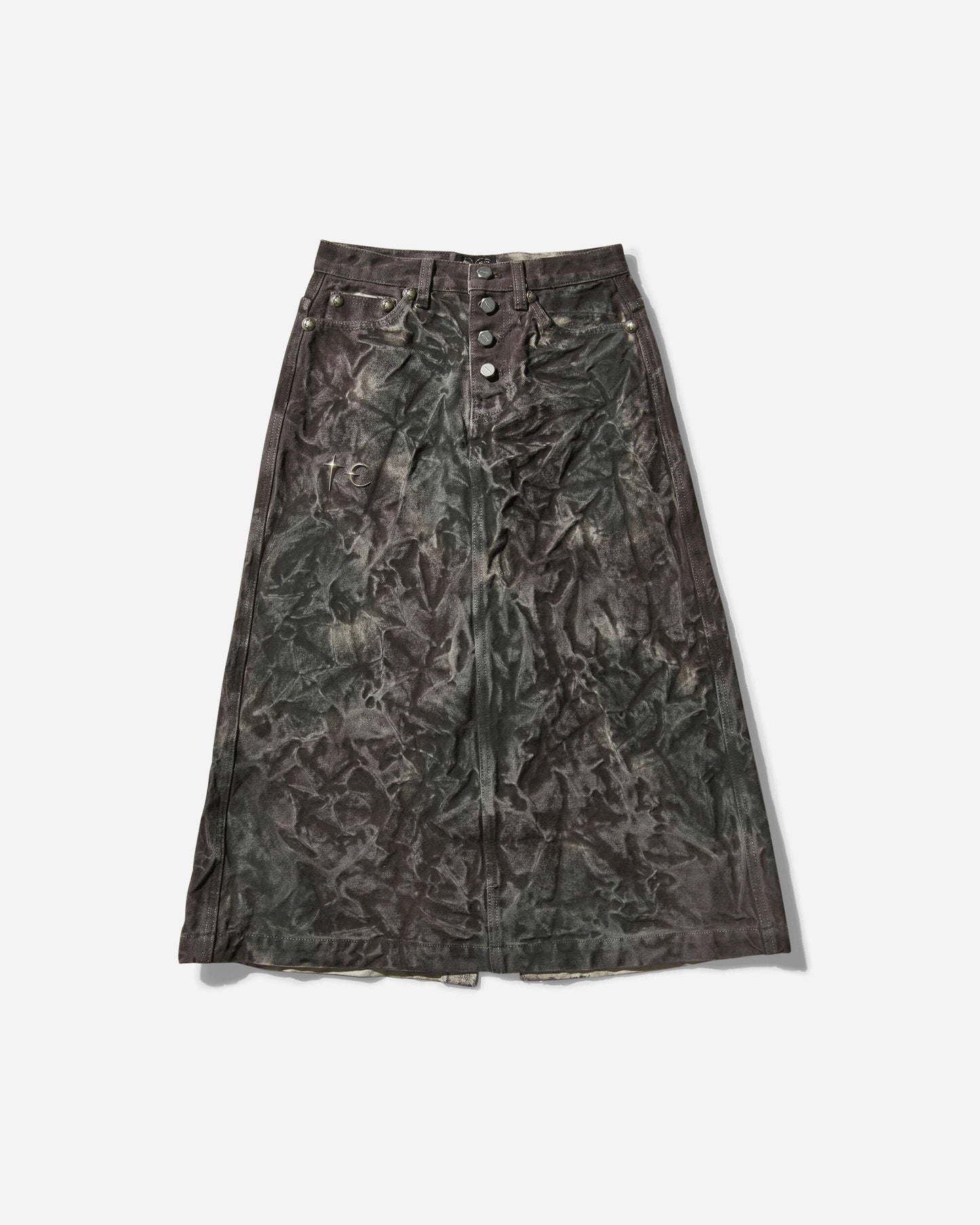 Thug Club Wmns Bio Army Skirt Camo Skirts Maxi TC24SK0101 CAMO