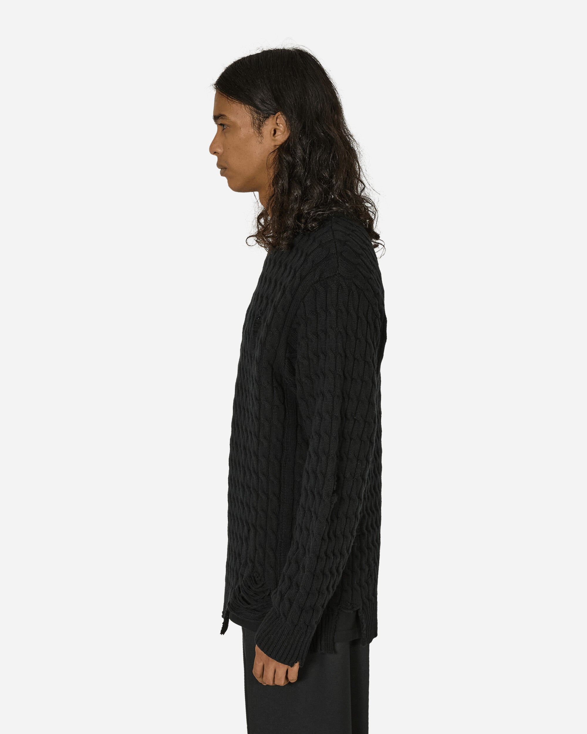 Undercover Knit Black Knitwears Sweaters UP2D4901 BLACK