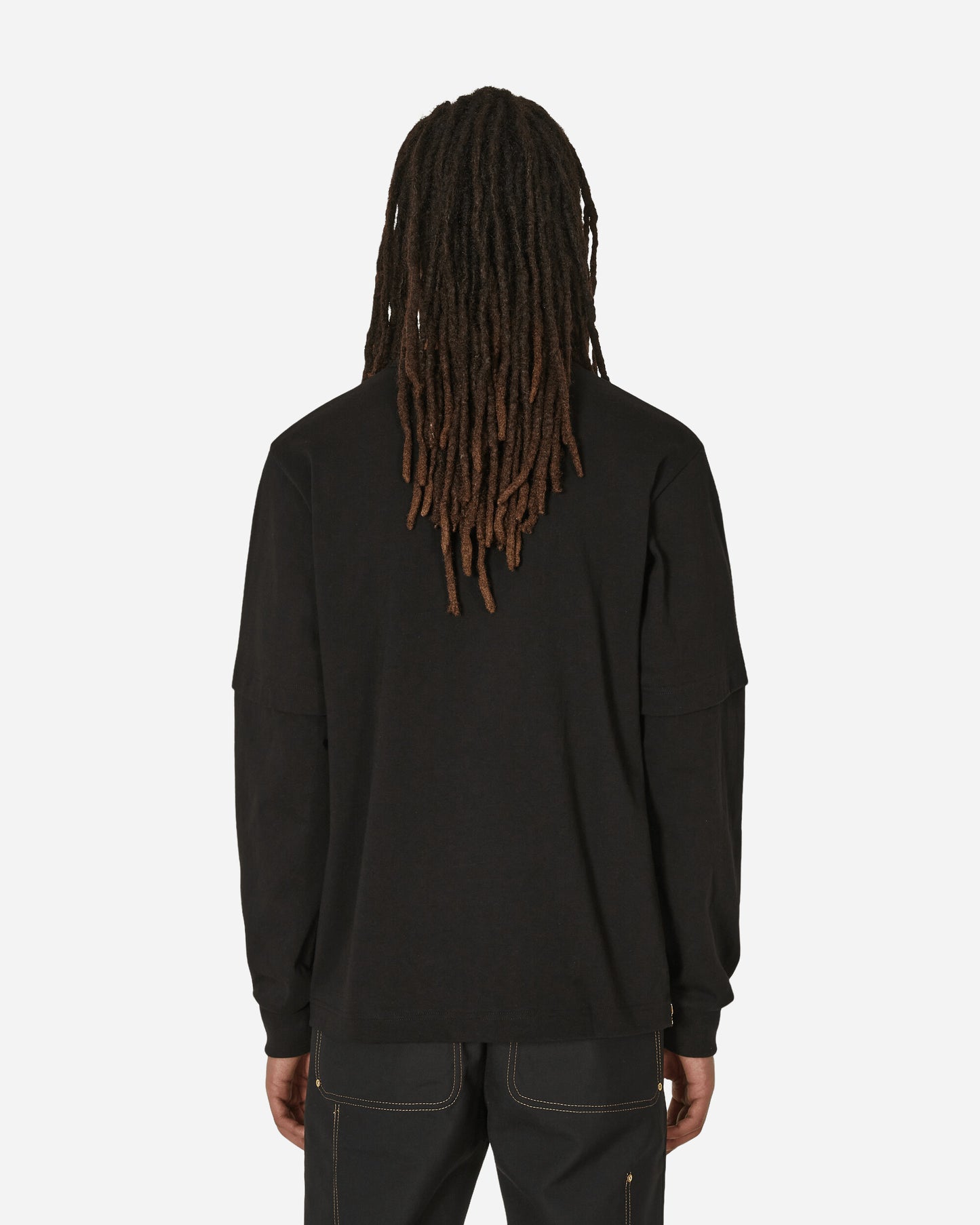 sacai Sacai X Carhartt Wip L/S T-Shirt Black T-Shirts Longsleeve 24-0726S 001