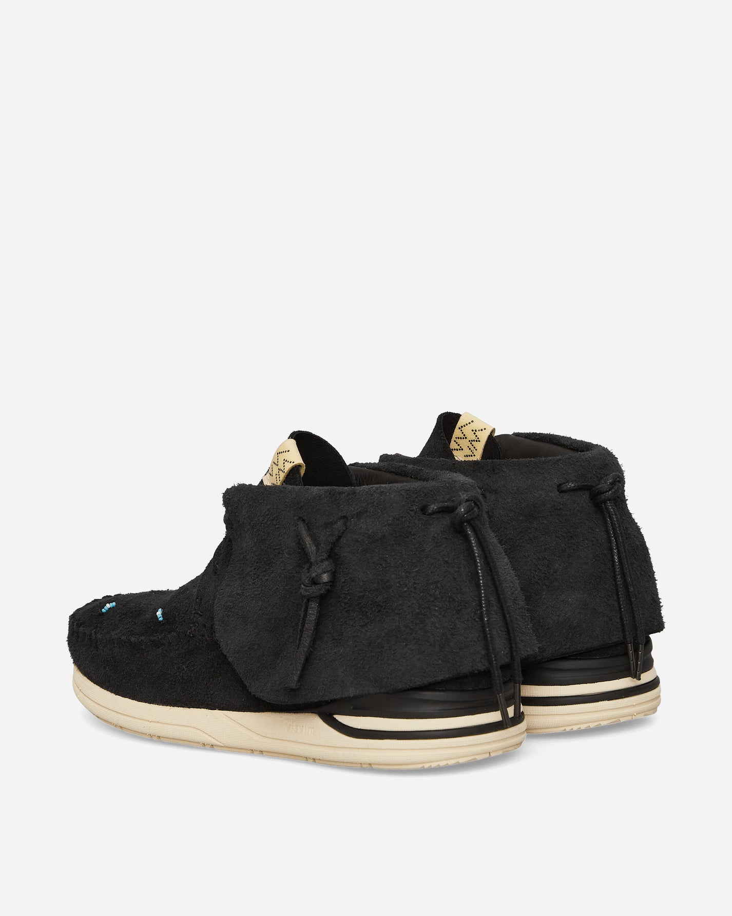 visvim Fbt Lhamo-Folk Black Classic Shoes Laced Up 0124202002002 BLACK