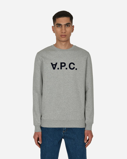 A.P.C. Vpc Heather Grey Sweatshirts Crewneck COECQ-H27378 PLA