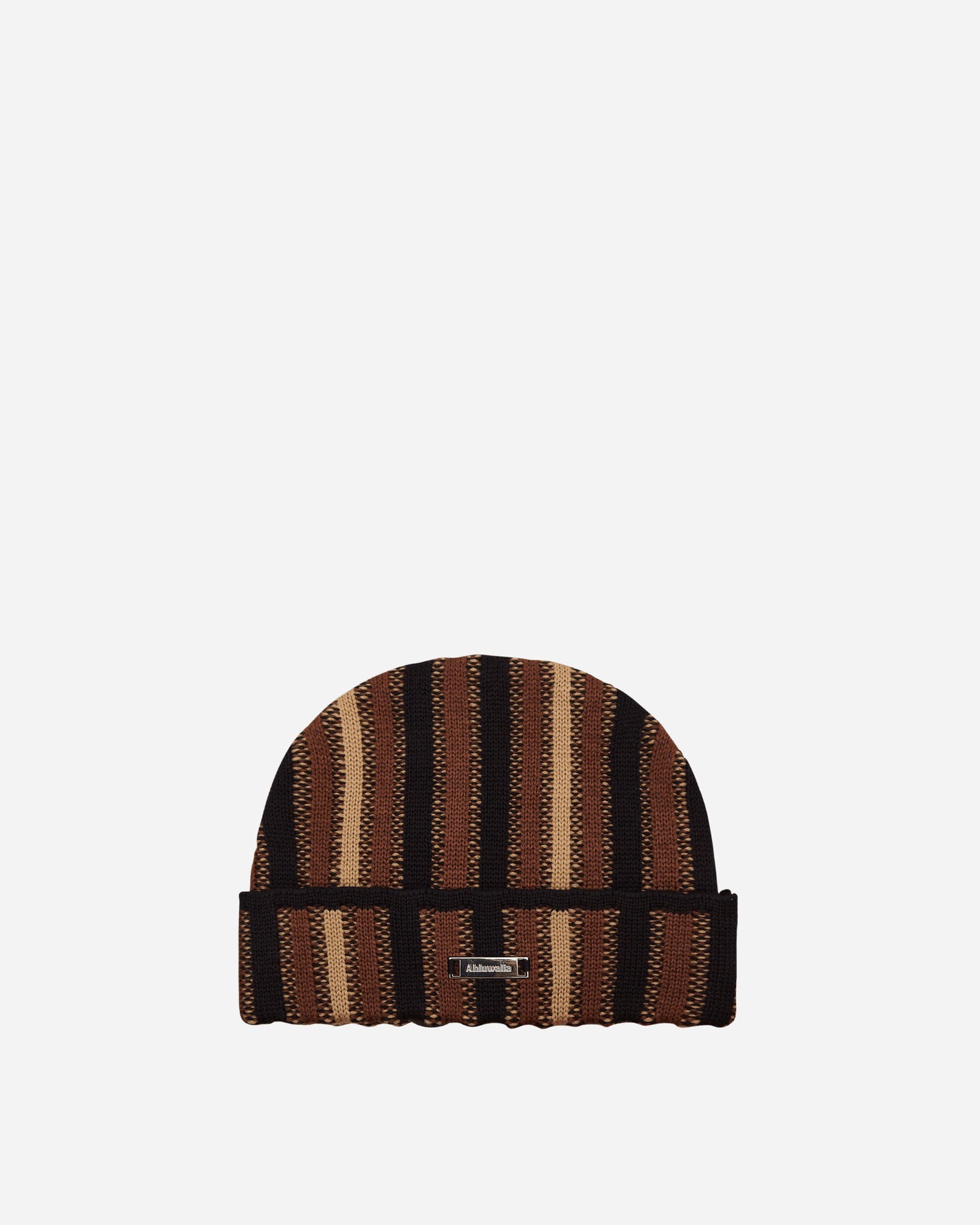 Ahluwalia Kuti Beanie Brown Hats Beanies AHLU-AC009AW23-YA01 BR