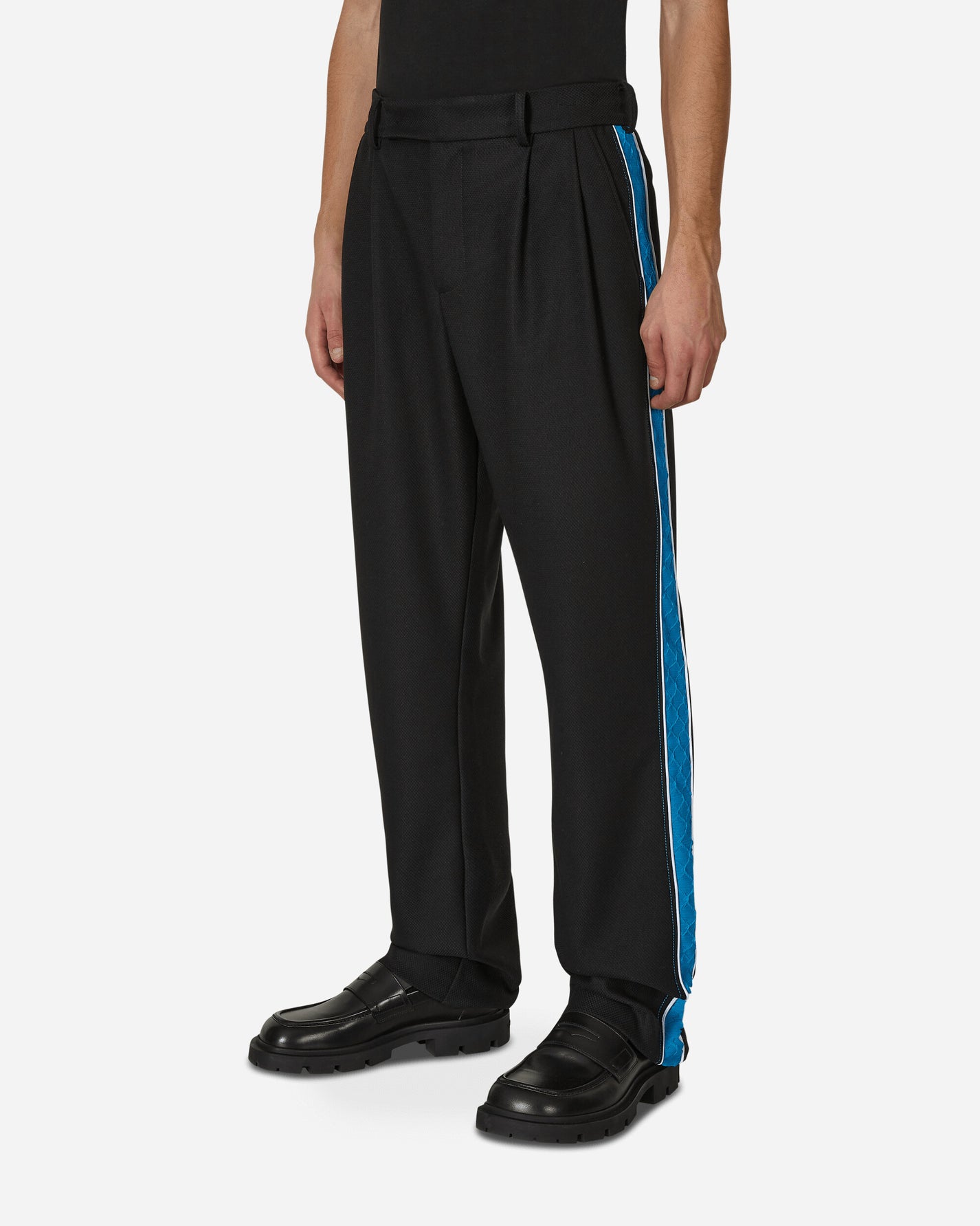 Ahluwalia Priya Trouser Black Pants Trousers M-AHLU-TR001-SS23-FA109  BK