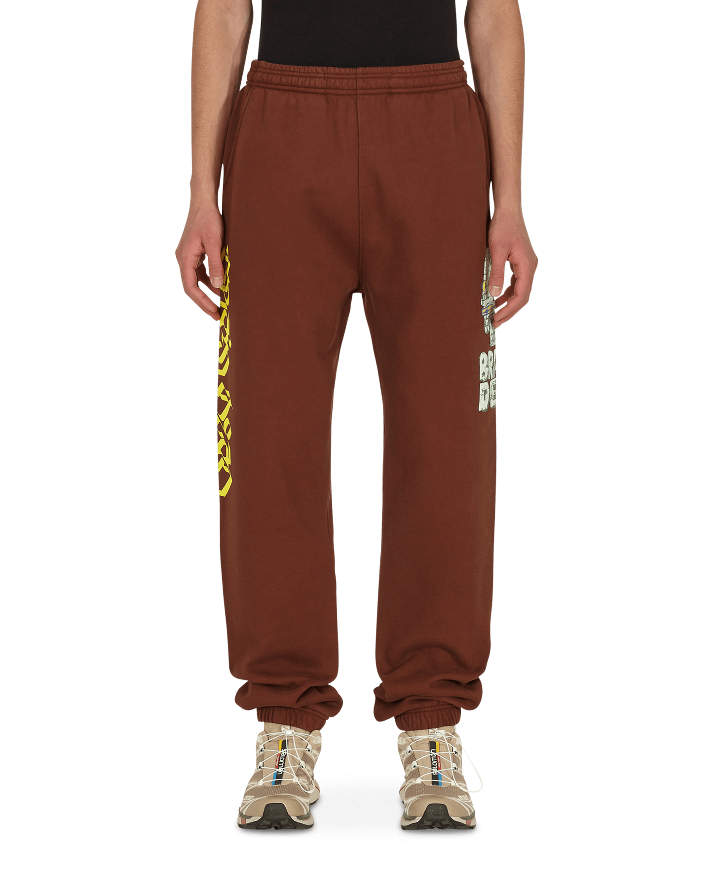 Brain Dead Stone Age Brown Pants Sweatpants BDF21B00001955 BR01