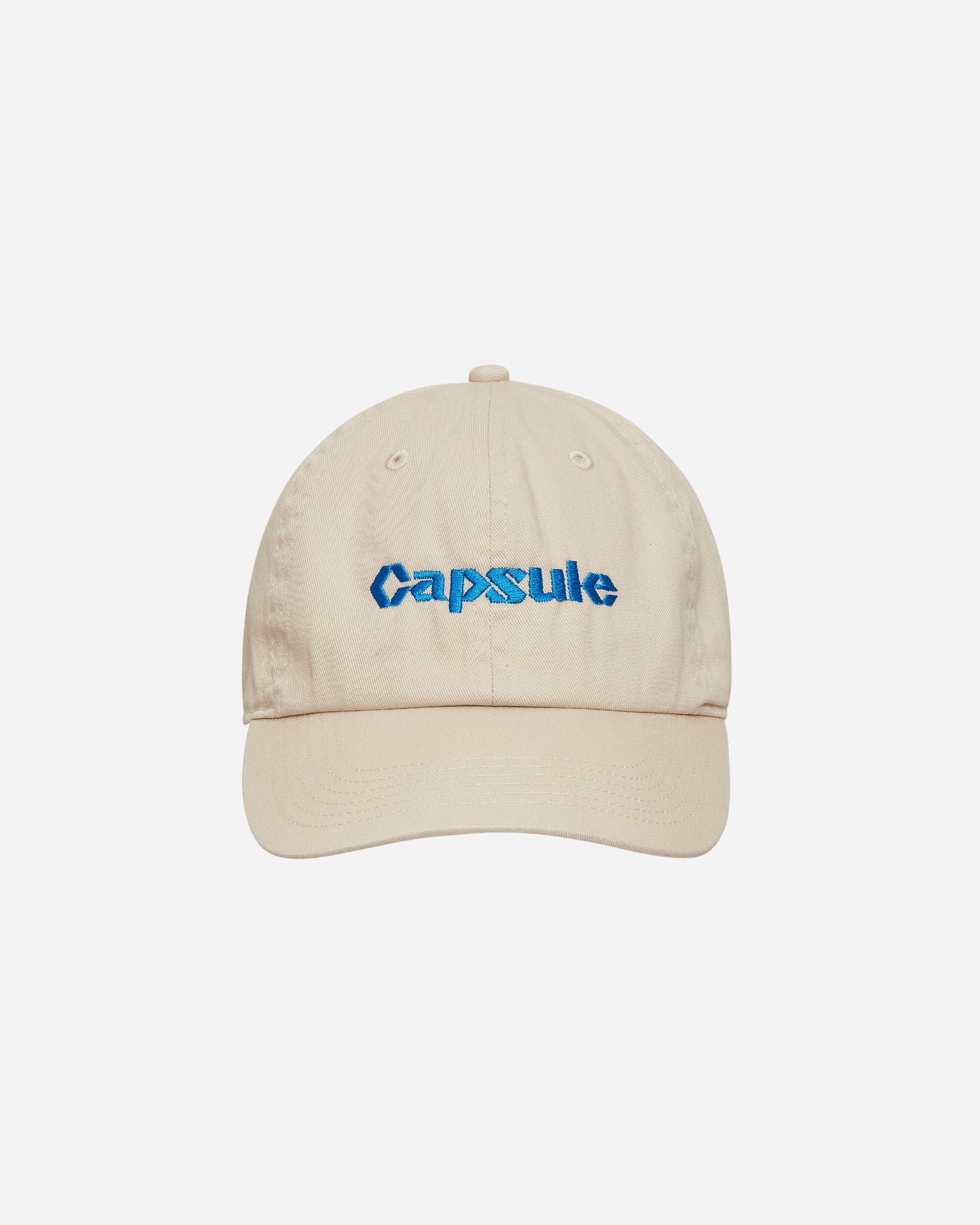 Capsule Capsule Embroidered Logo Cap Ivory Hats Caps CAPLOGOHAT BLUE