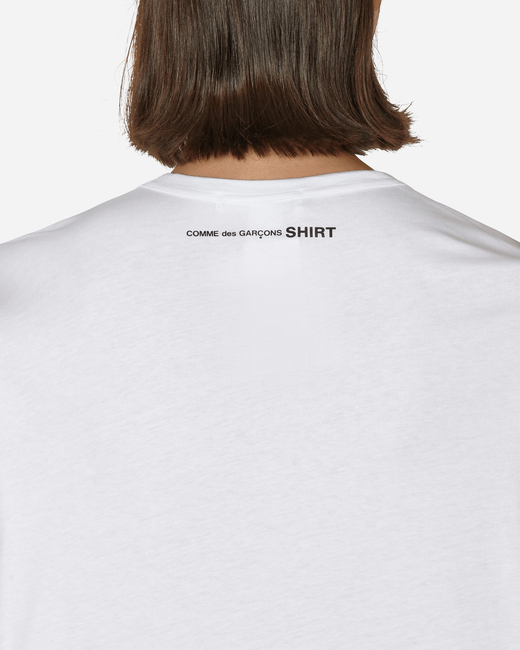 Comme Des Garçons Shirt T-Shirt White T-Shirts Shortsleeve FK-T015-S23 4