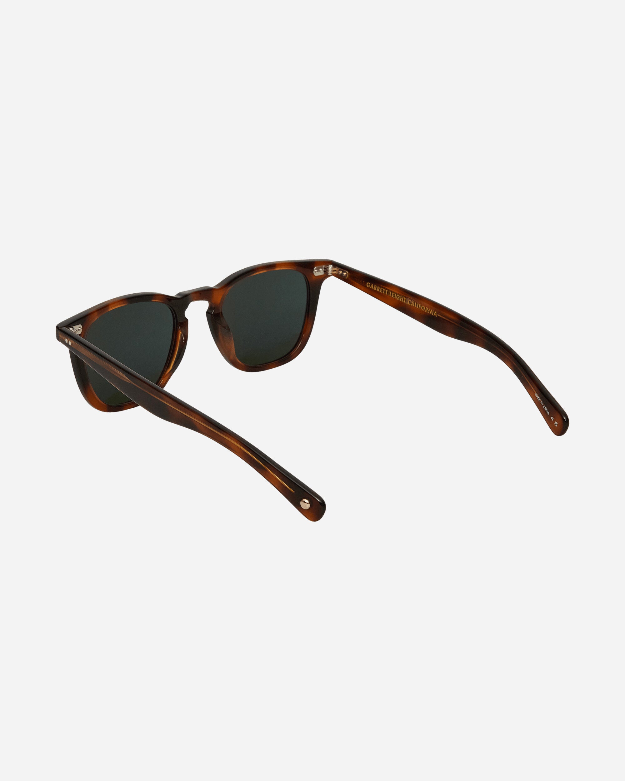 Garrett Leight Brooks X 48 Spotted Brown/Pure G15 Eyewear Glasses 2083-48 SPBRNSH