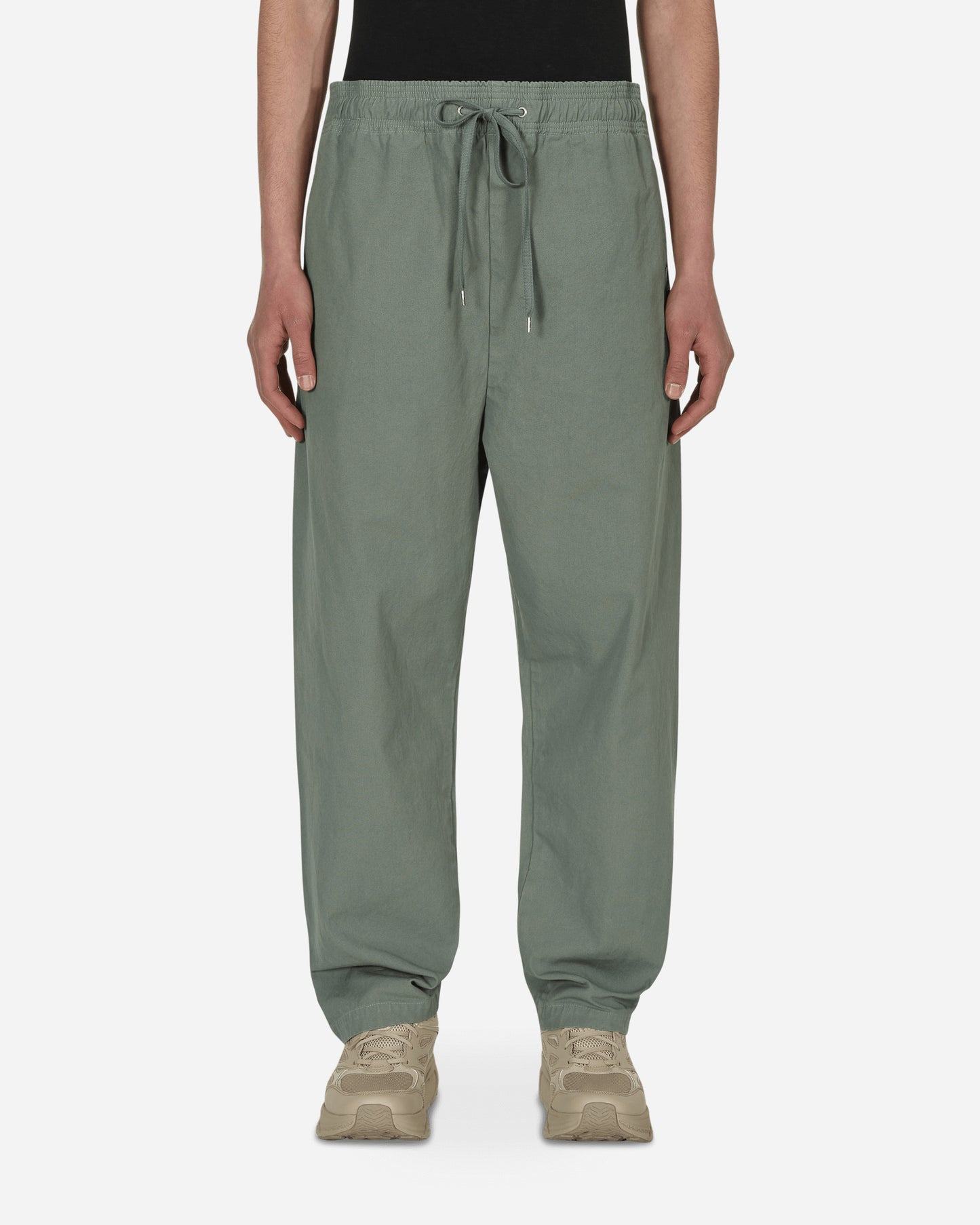 Instrumental No Side Seam Long Pants Green Pants Trousers I06PT021 GREEN