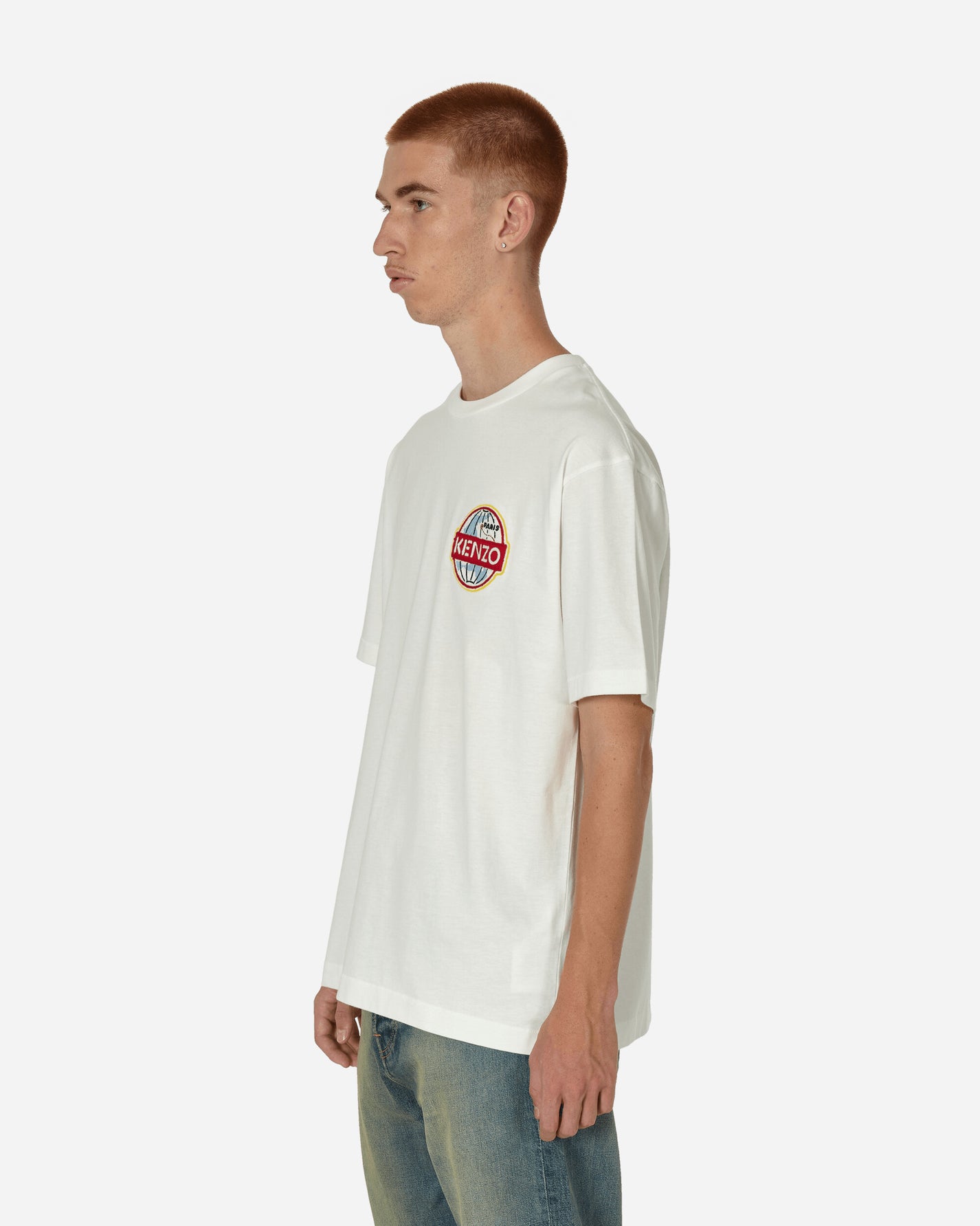 KENZO Paris Kenzo T-Shirt Off White T-Shirts Shortsleeve FD65TS1204SG 02