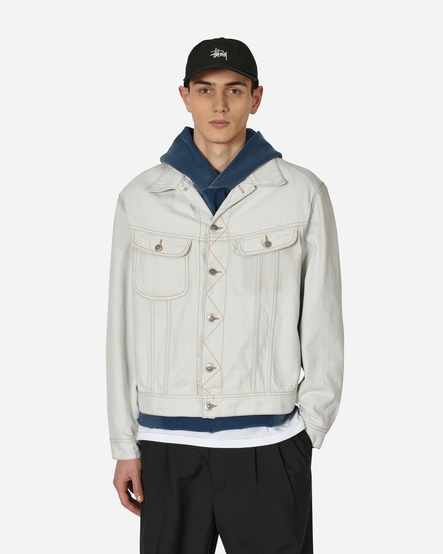 Maison Margiela Sportsjacket Ice Coats and Jackets Denim Jackets S50AM0596 961