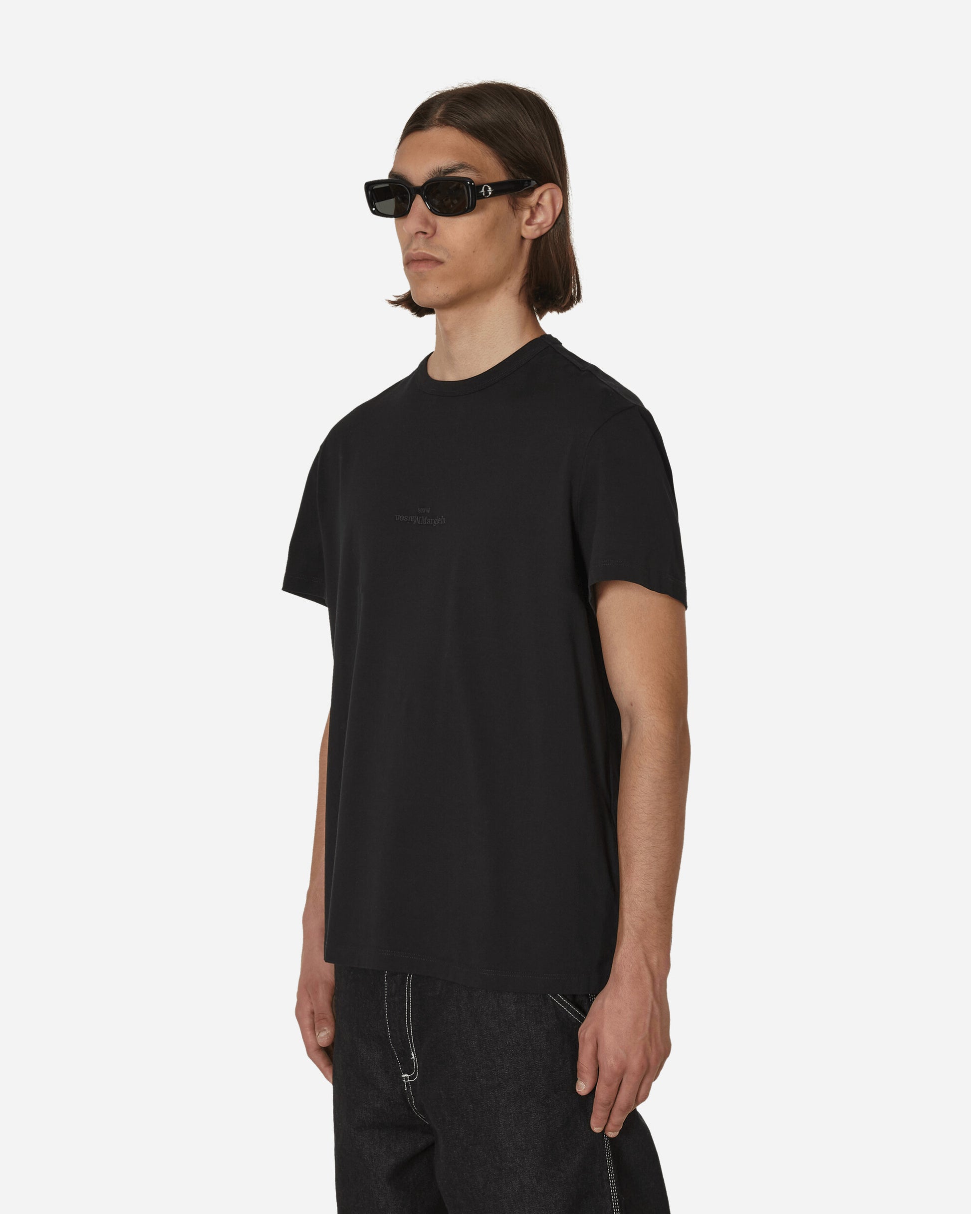 Maison Margiela T-Shirt Black T-Shirts Shortsleeve S50GC0681 900
