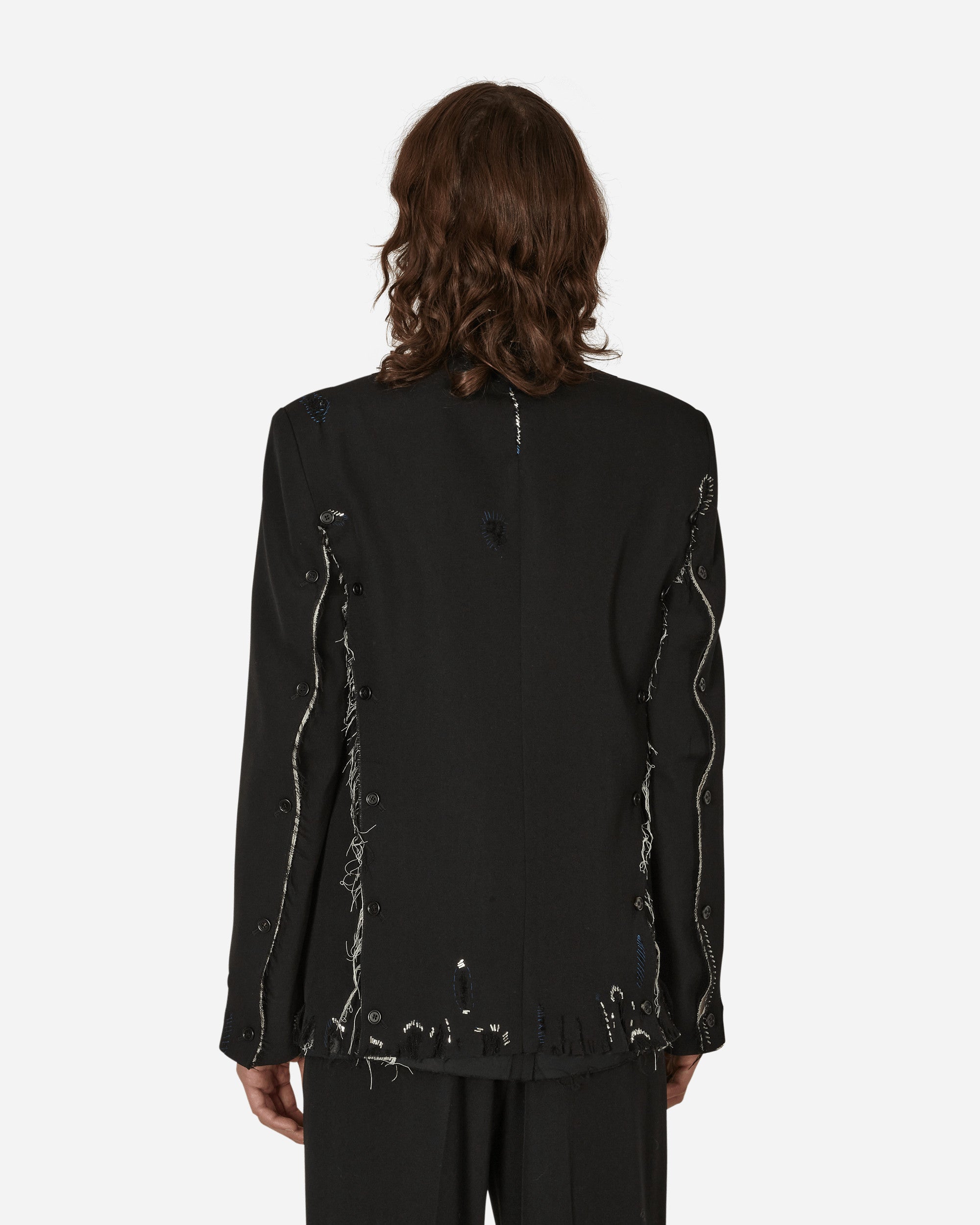 Marni Single-Breasted Blazer Black Coats and Jackets Blazers GUMU0087UX FWN99