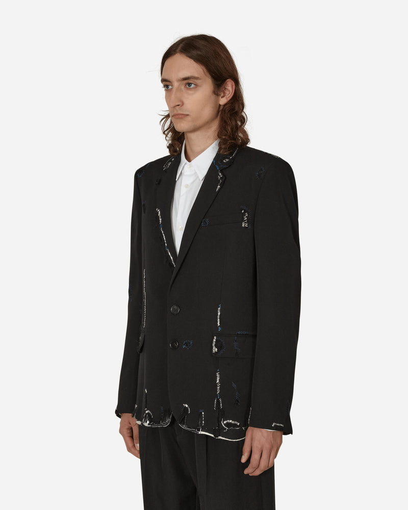 Marni Single-Breasted Blazer Black Coats and Jackets Blazers GUMU0087UX FWN99
