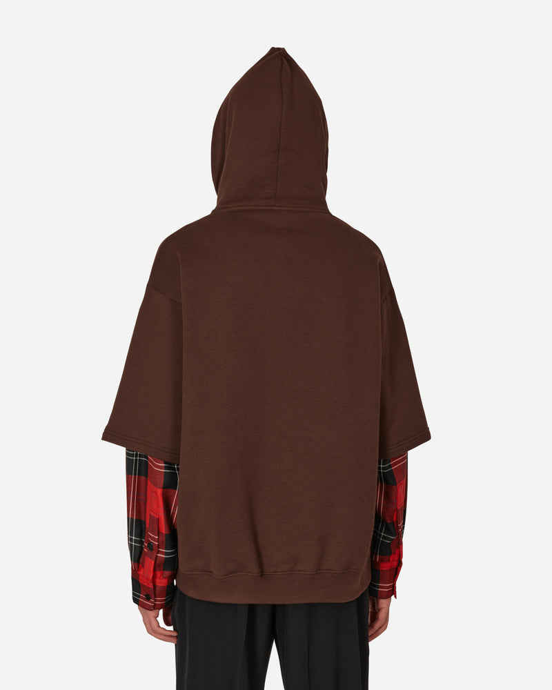 Marni Long-Sleeved Hooded Sweatshirt Cacao Sweatshirts Hoodies FUMU0110XQ 00M75