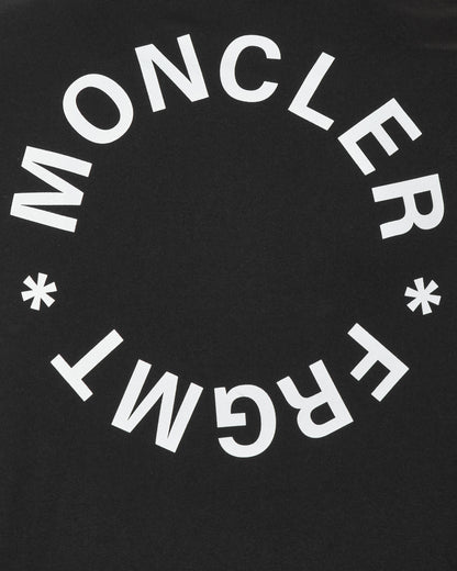 Moncler Genius T-Shirt X Fragment Black T-Shirts Shortsleeve 8C00002M3265 999