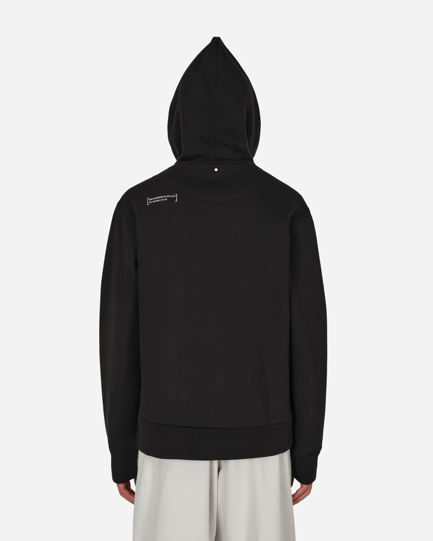 OAMC Ethos Hoodie Black Sweatshirts Hoodies 22A28OAJ12 001