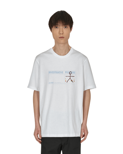 OAMC Trace T-Shirt White T-Shirts Shortsleeve OAMU708667 100