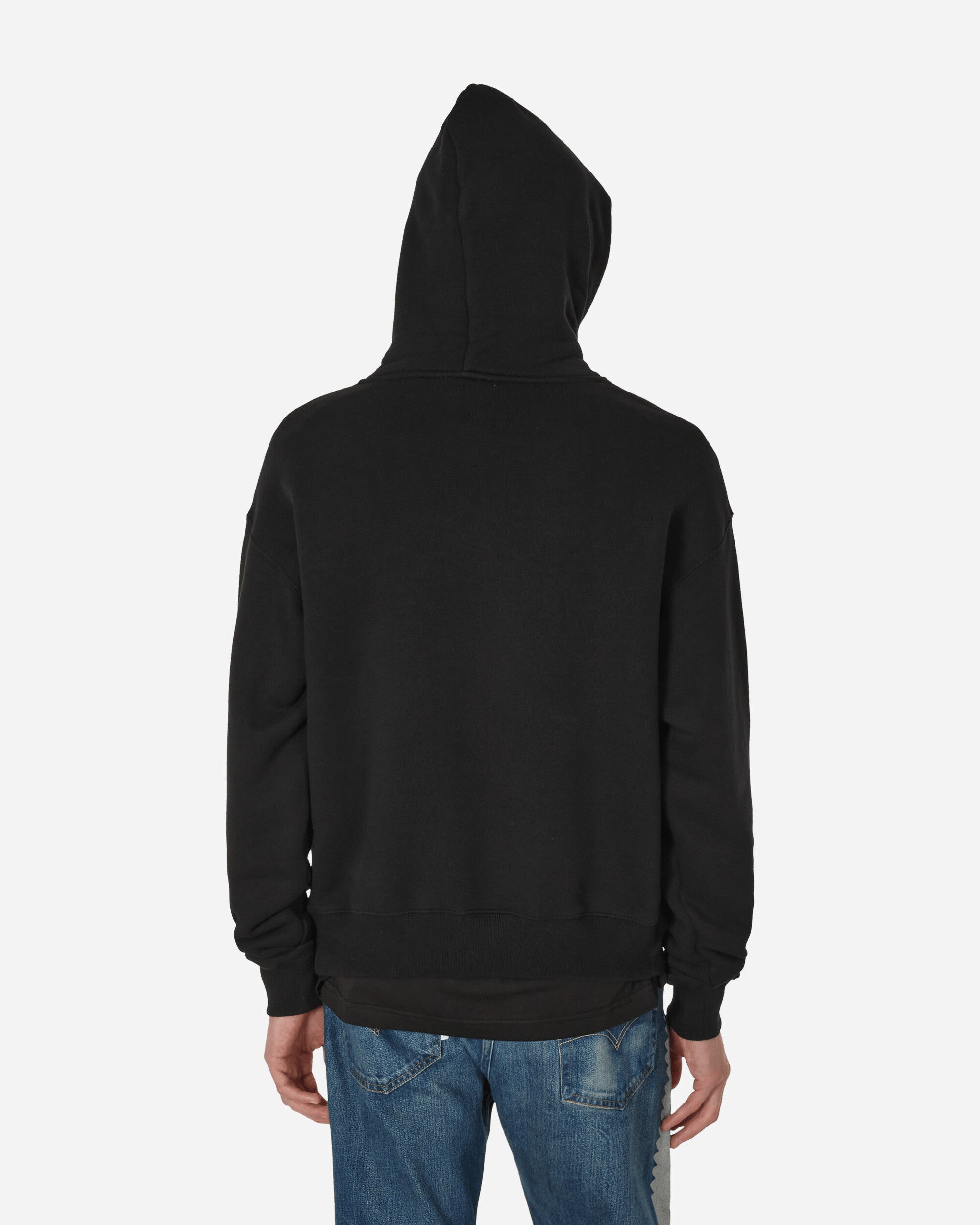 Off-White Off Stamp Skate Hoodie Black/White Sweatshirts Hoodies OMBB085F23FLE0011 1001