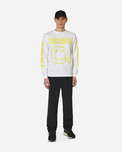 Paradis3 Nirvana In Paradis3 Longsleeve White T-Shirts Longsleeve PANIRVANALS 001