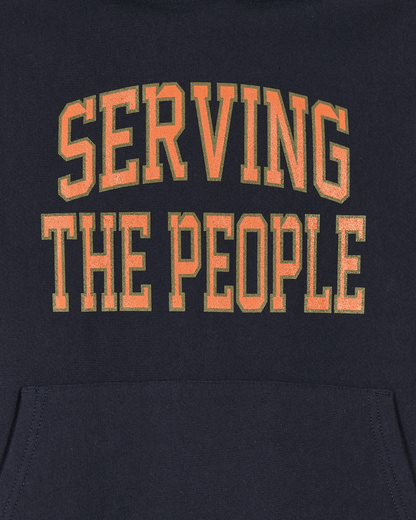 Serving The People Collegiate Navy Sweatshirts Hoodies STPS21COLLEGHOOD 004