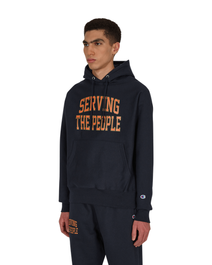 Serving The People Collegiate Navy Sweatshirts Hoodies STPS21COLLEGHOOD 004