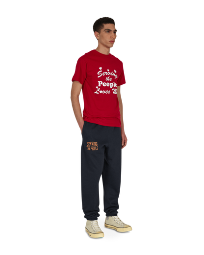 Serving The People Loves Me Red Shirts Shortsleeve STPS21ILOVETEE 002