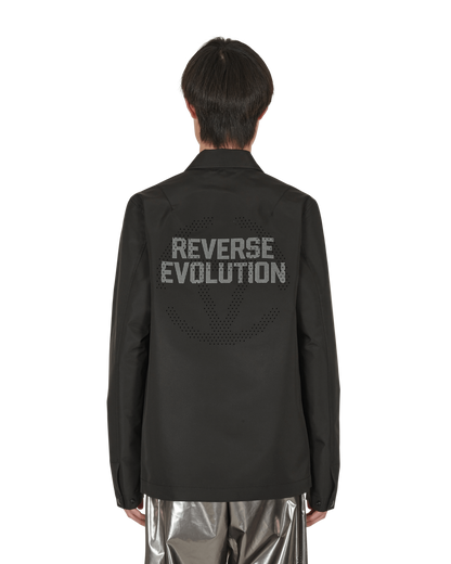 Slam Jam Devo Reverse Evolution Jacket Black Coats and Jackets Jackets BBM0009WO03 BLK0001