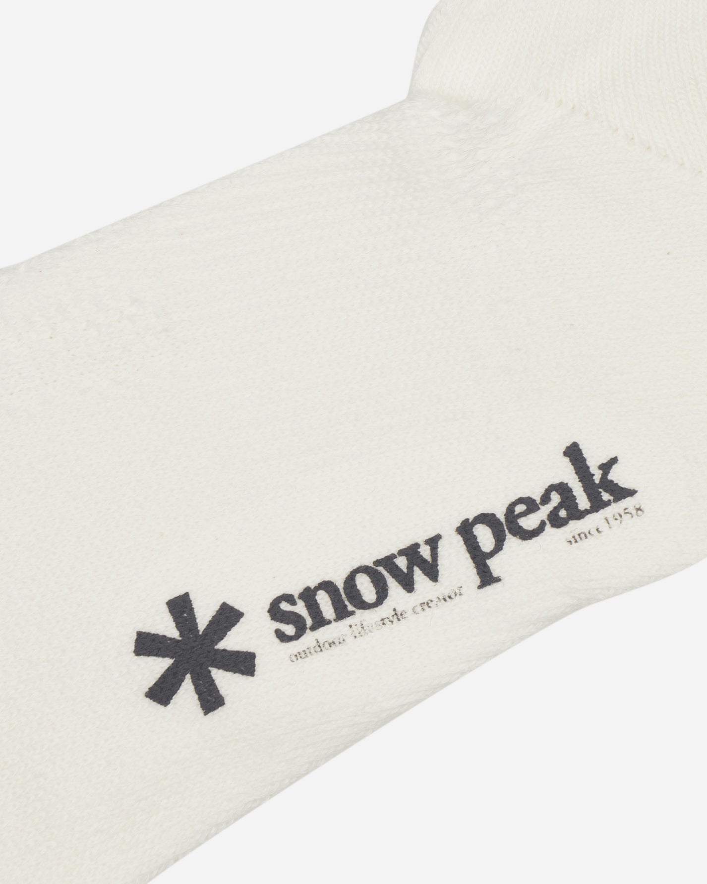 Snow Peak Mid Tabi Sox White Underwear Socks UG-693 WH