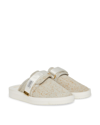 Suicoke Zavo-Vhl White Mix Sandals and Slides Sandal OG-072VHL- WTM