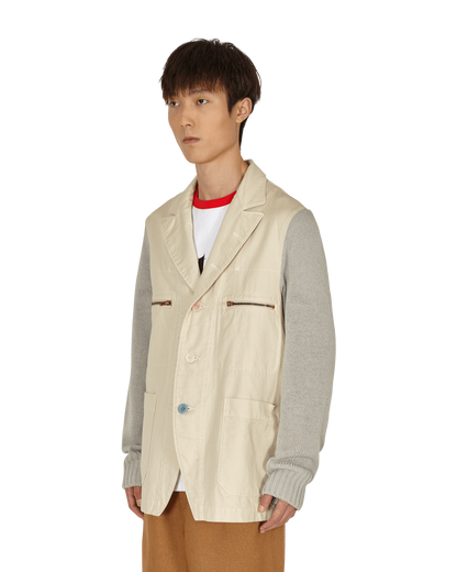 Undercover Blouson Ivory Coats and Jackets Jackets UC1A4105 IVORY