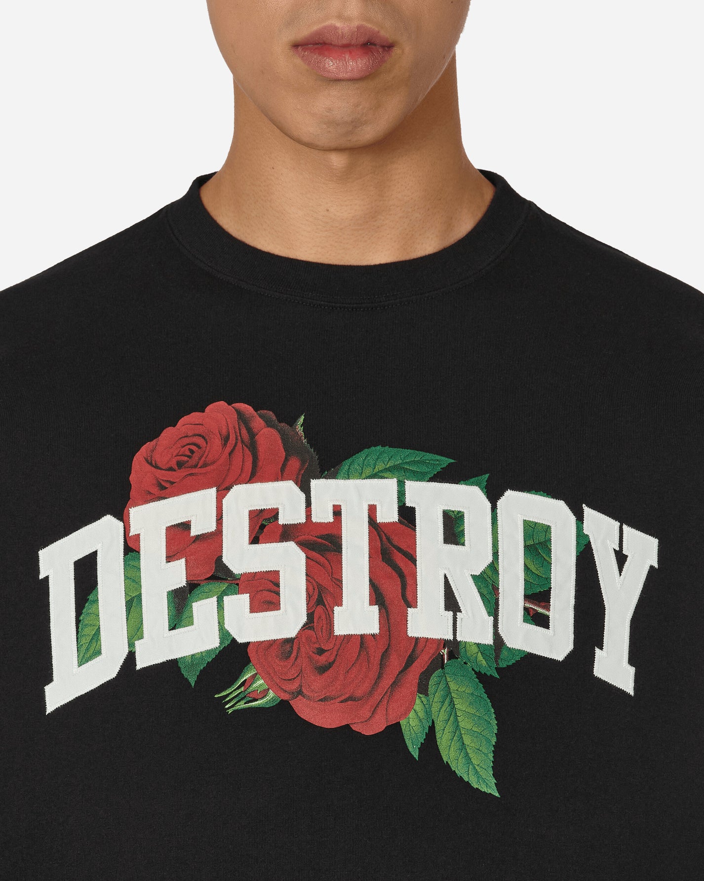 Undercover Destroy T-Shirt Black T-Shirts Shortsleeve UC2C3802 1